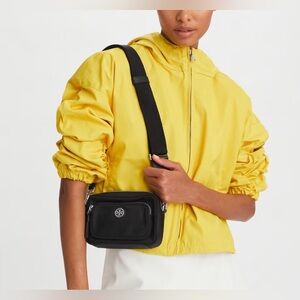 Tory Burch Mini Recycled Nylon Camera Crossbody Bag